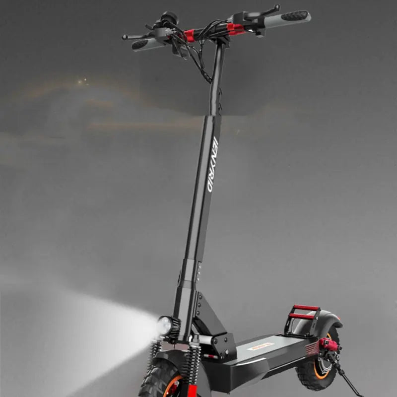 Premium Double Shock Absorber Scooter for Adults - All-Terrain Electric Kick Scooter with 8.5