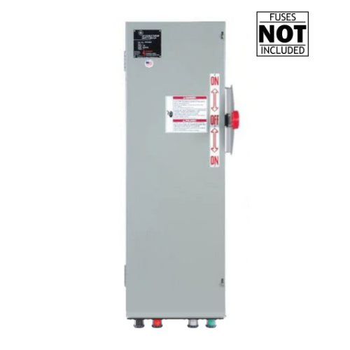 Cam Lock Fused Disconnect Switch Double Throw - Heavy Duty Electrical Safety Switch for Industrial Equipment & Power Distribution | Perfect for HVAC Systems, Generators & Motor Control Applications