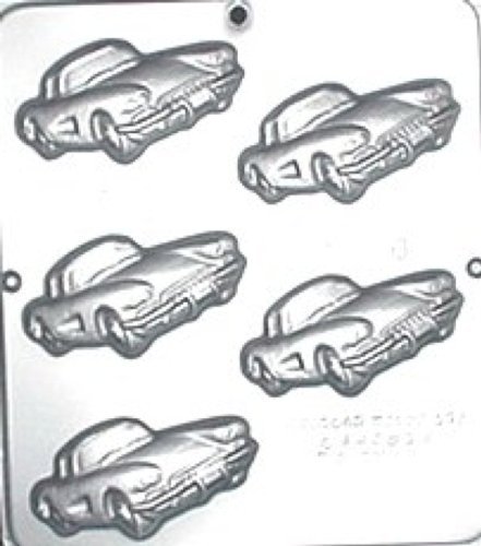 Premium Corvette Small Chocolate Candy Mold 1286 Y - Perfect for Baking, Candy Making, Cake Decorating & DIY Chocolate Gifts - Ideal for Parties, Holidays & Special Occasions