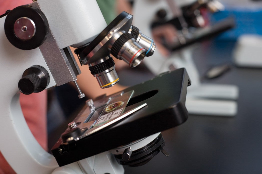 Professional 500X Magnification Biological Microscope for Students & Lab Use - Ideal for Classroom, Home Schooling & Scientific Research