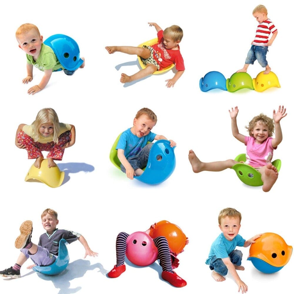 Bilibo - Kids' Rocking & Spinning Toy for Indoor & Outdoor Play - Fun Balance & Coordination Activity for Toddlers & Preschoolers