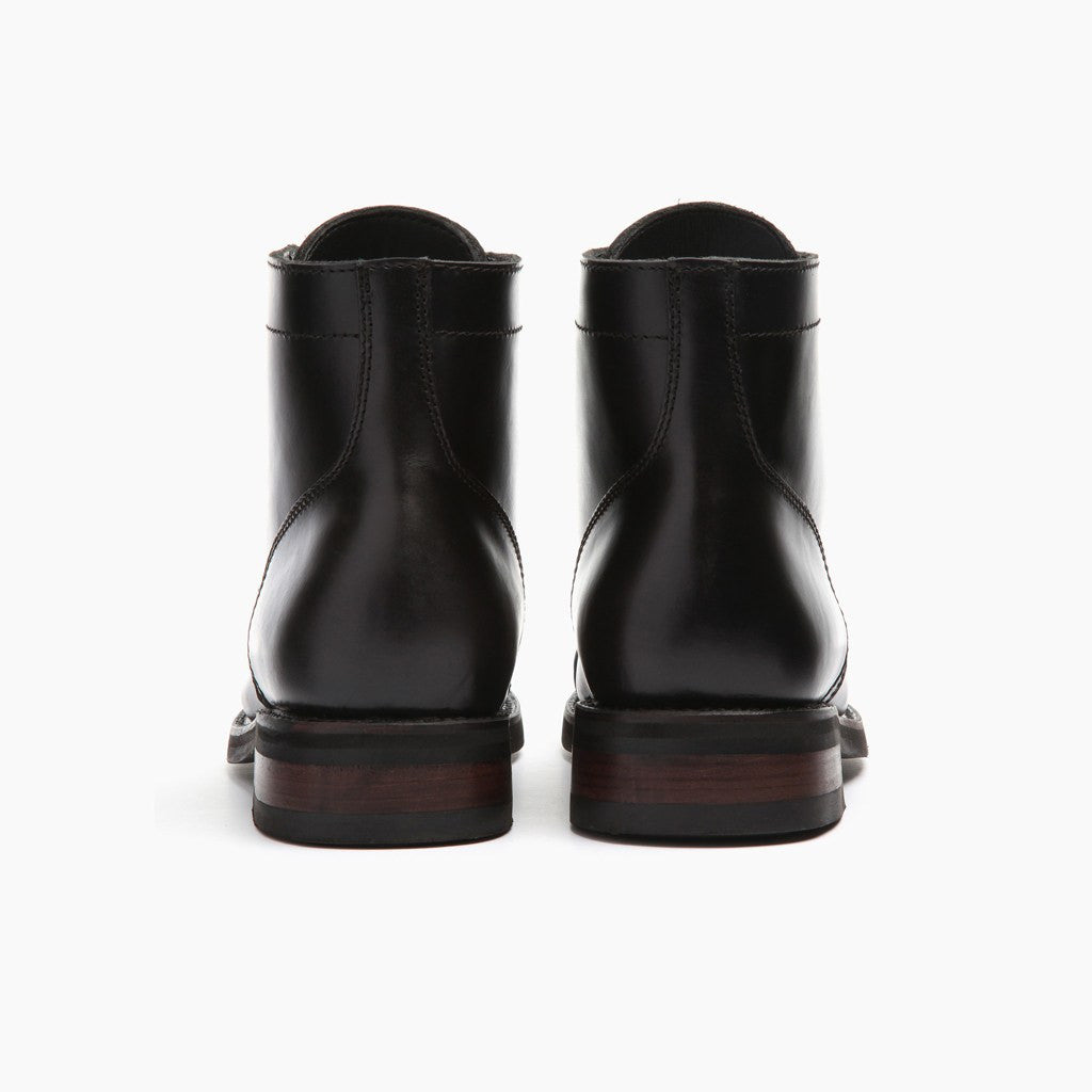 Men's Black Captain Boots - Stylish & Durable Leather Boots for Men | Perfect for Casual Wear, Outdoor Adventures & Work