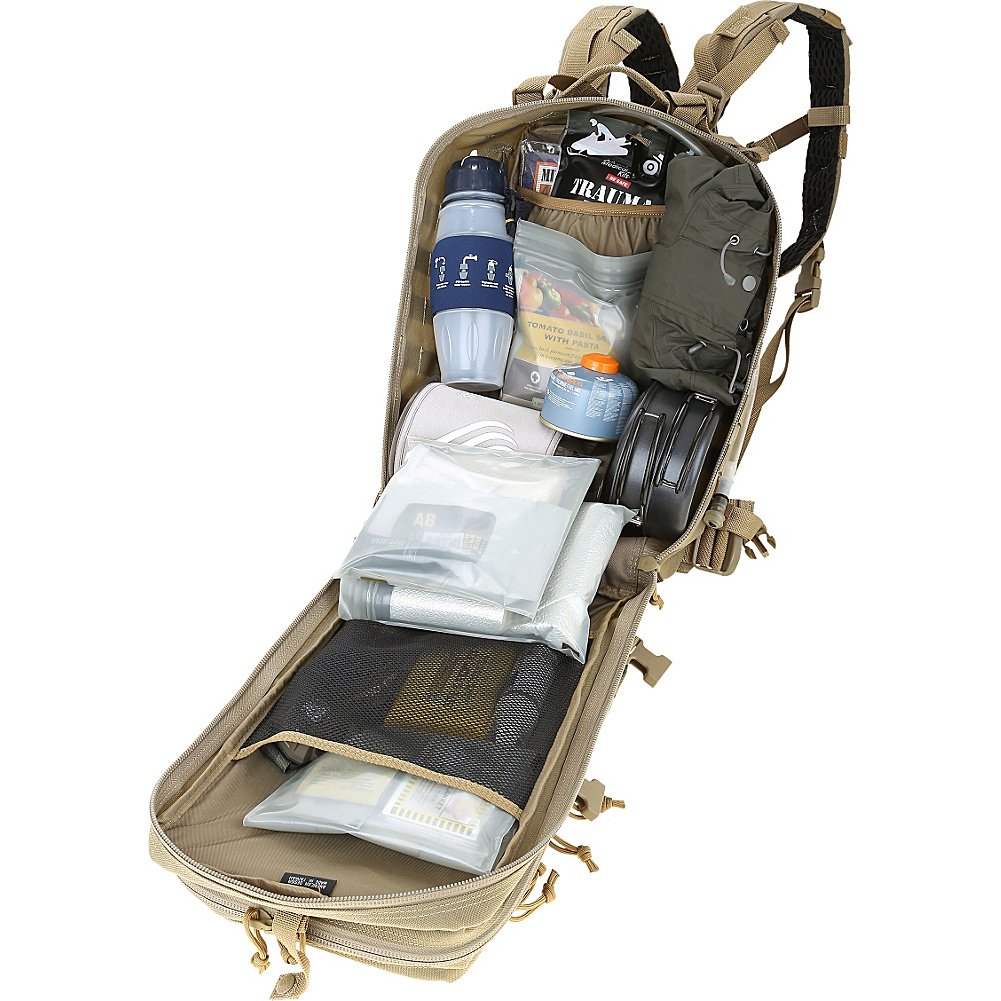 Maxpedition ClassicFalcon-III™ Tactical Backpack for Men & Women - Durable Foliage Green Outdoor Hiking & EDC Pack - Perfect for Camping, Travel, and Everyday Carry (EDC)