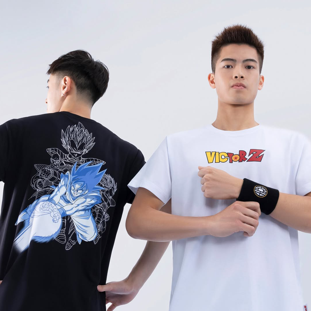 Victor x Dragon Ball Z SP507DBZ Wristband - Orange Anime Fitness Band for Workouts & Cosplay | Dragon Ball Merchandise for Fans & Collectors