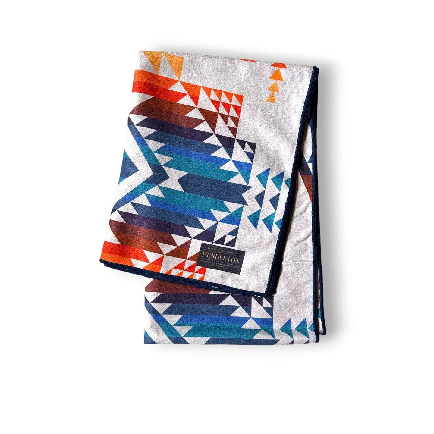 Pendleton Non-Slip Yoga Mat Towel - Premium Eco-Friendly Workout & Hot Yoga Accessory - Perfect for Home, Studio, and Travel Use