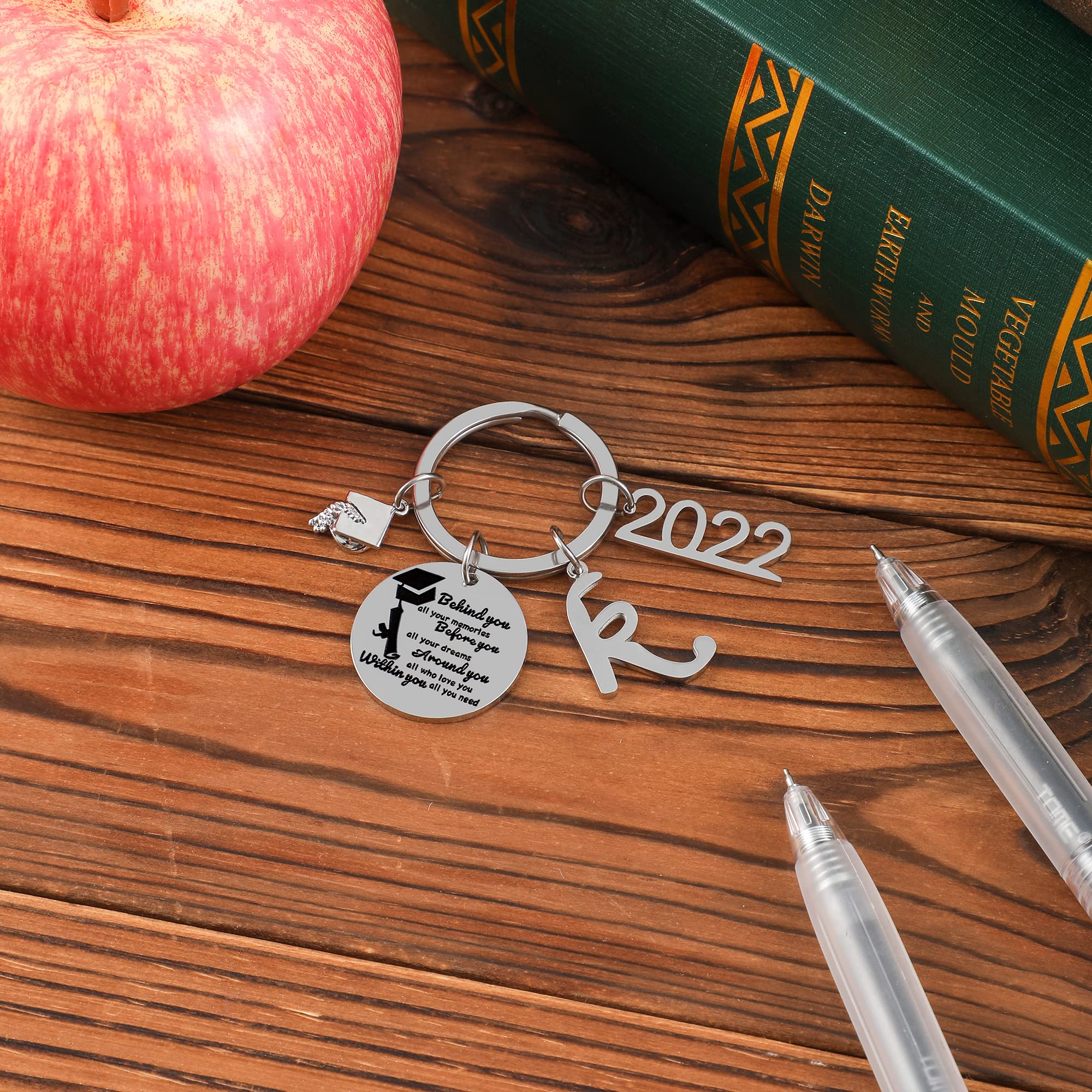 GLIVEOR Graduation Gifts for Women - Inspirational Compass Keychain for College Grads | Thoughtful Present for 2022 Graduates | Perfect for Commencement Ceremonies & Alumni Celebrations