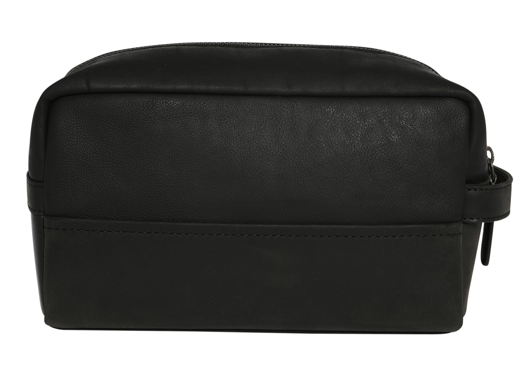 Premium Men's Leather Toiletry Bag with Retractable Handle - Style 3918 | Travel Organizer for Toiletries & Grooming Essentials | Perfect for Business Trips, Gym & Vacation