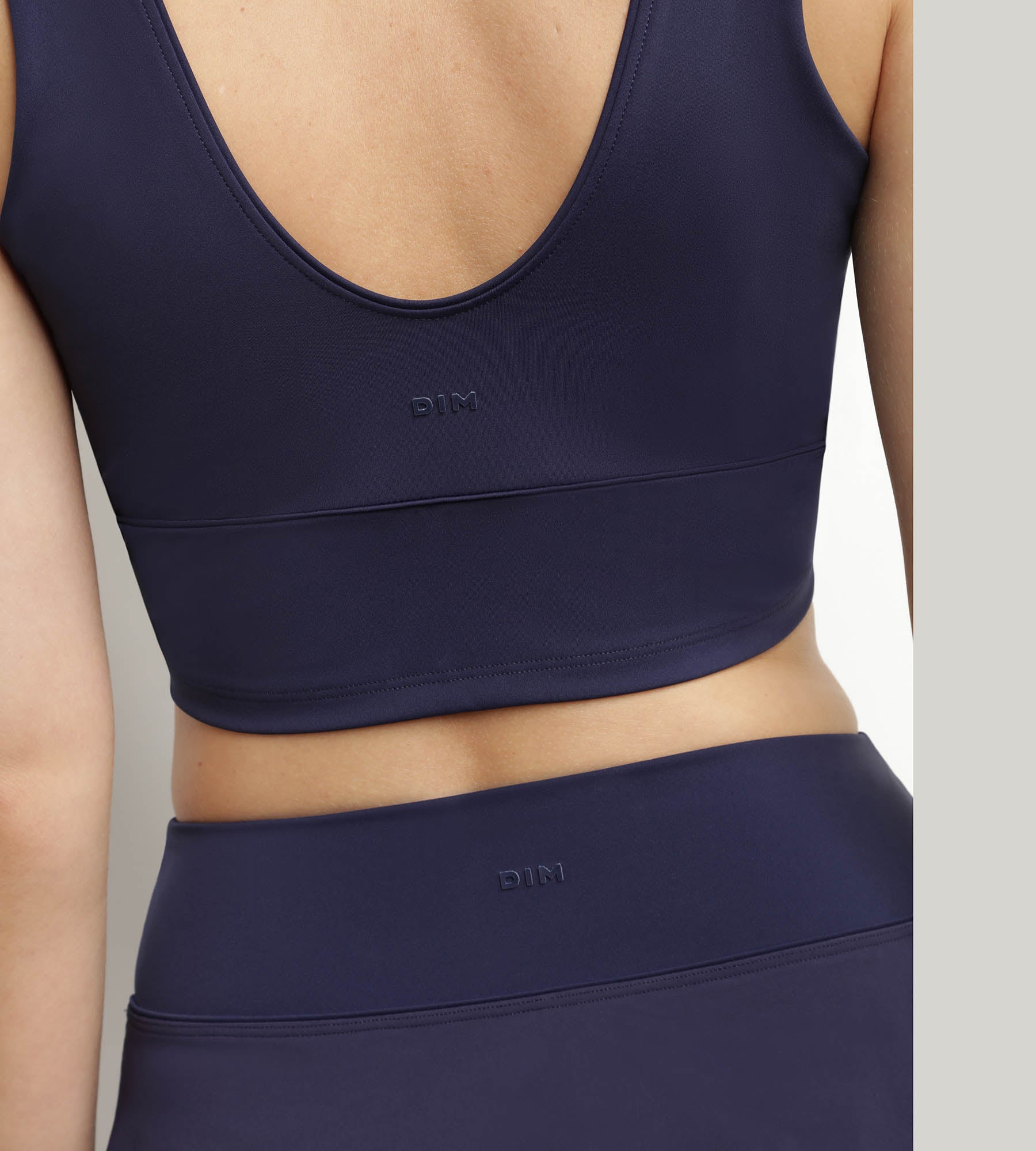 Women's Sport Skirt Shorts in Microfiber - Night Blue - Dim Move - Perfect for Running, Yoga & Gym Workouts