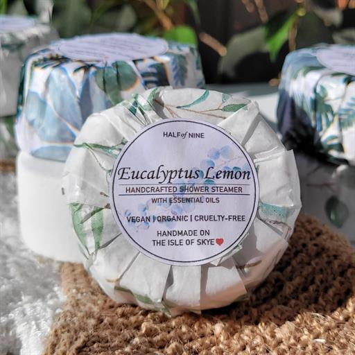 Eucalyptus Shower Steamer for Relaxation - Aromatherapy Shower Tablets with Essential Oils for Stress Relief & Spa Experience at Home