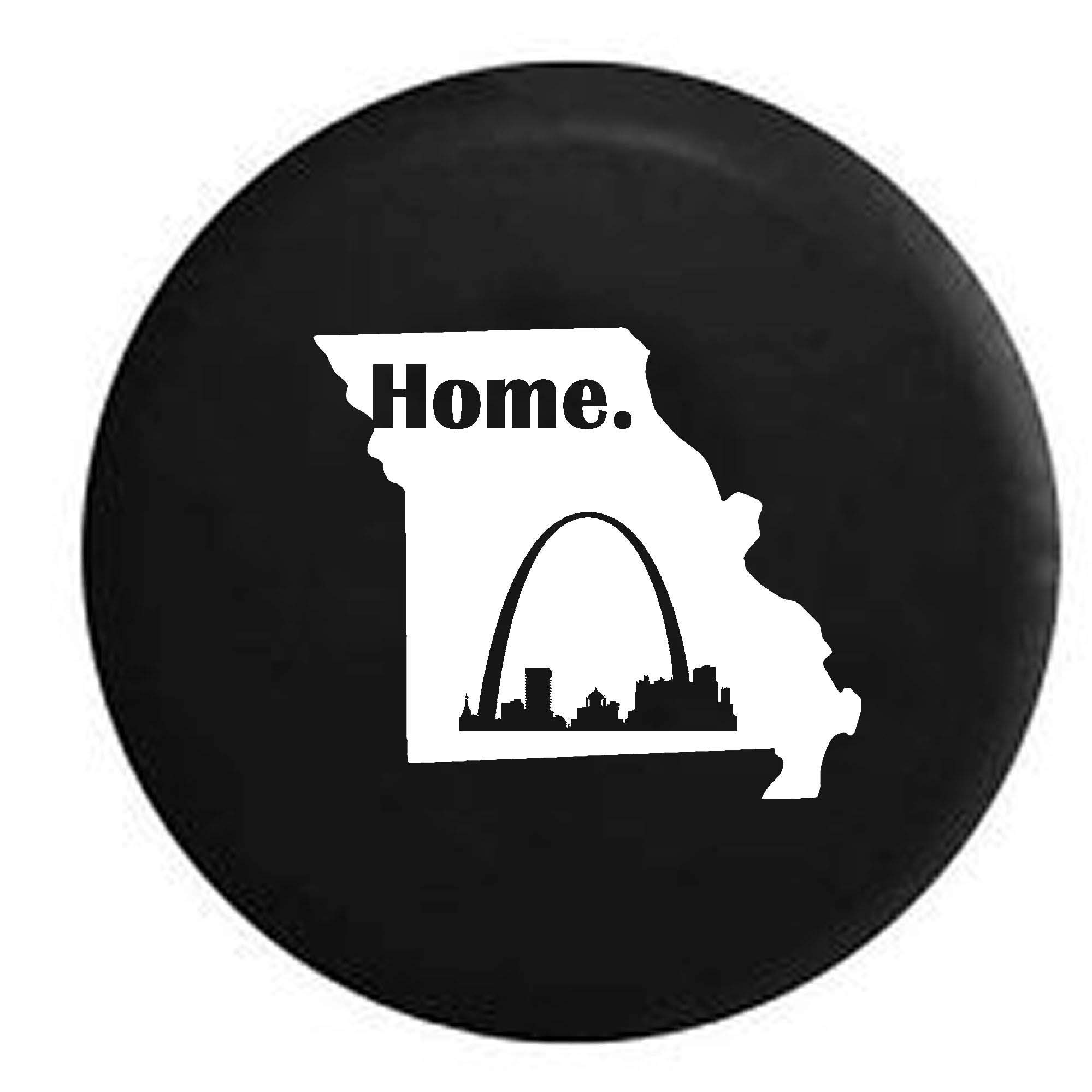 Missouri St. Louis Arch Car Tire Cover - 29 Inch State Pride Edition for Trucks, SUVs & RVs - Perfect for Road Trips & Tailgating