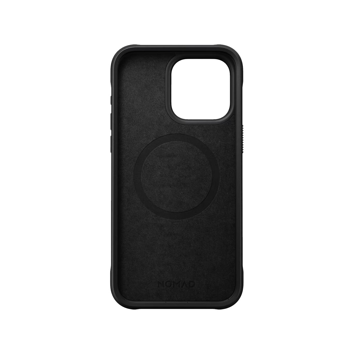 Nomad Rugged Case for iPhone 15 Pro Max - Durable Shockproof Cover, Shadow Black | Perfect for Outdoor Adventures & Daily Protection