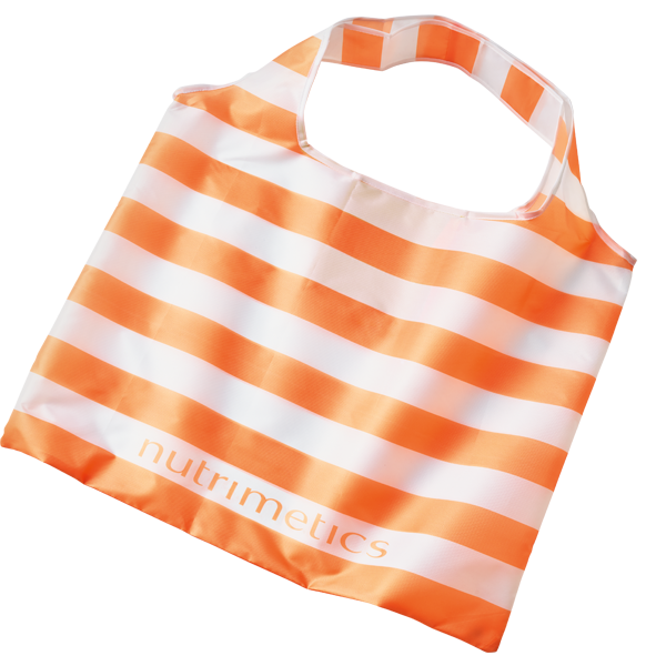 Foldable Reusable Nutrimetics Tote Bag - Eco-Friendly Shopping Bag for Groceries, Beach, Gym & Travel | Compact & Durable Carryall