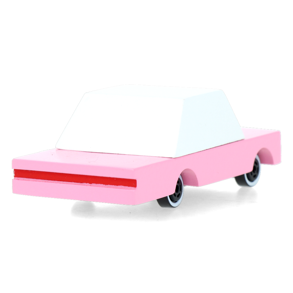 Candycars Pink Sedan Toy Car - Fun and Cute Miniature Vehicle for Kids, Collectors & Gift Giving - Perfect for Playtime, Birthday Presents & Display Decor
