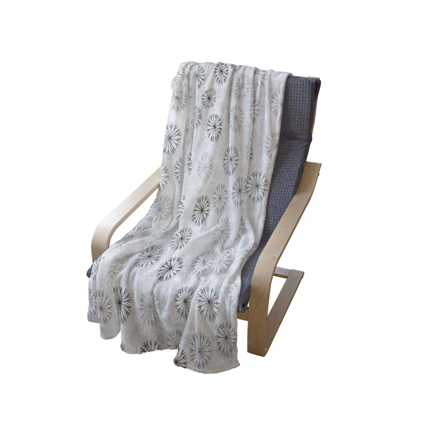 Ambesonne Winter Flannel Fleece Throw Blanket - 50