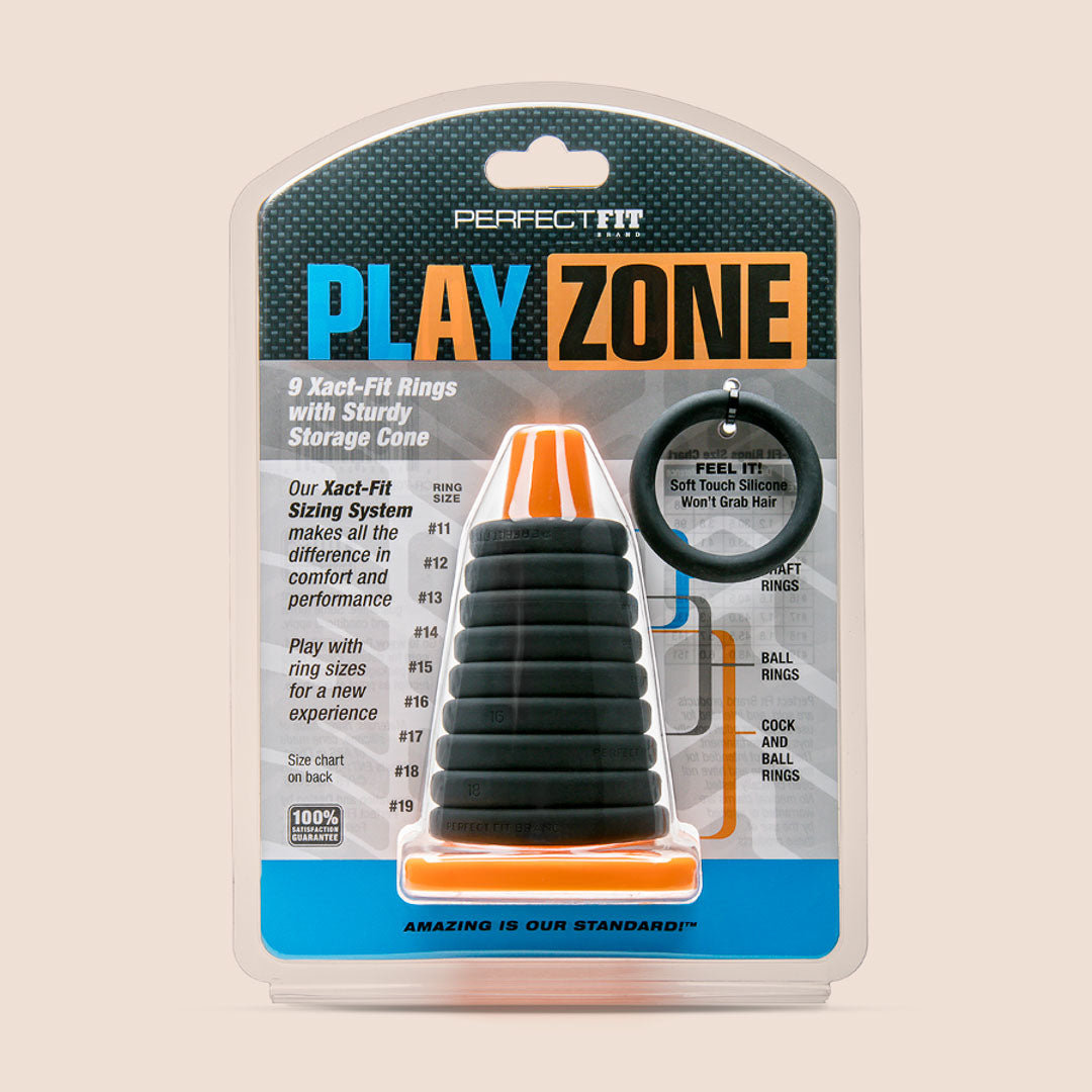 Premium Cock Ring Set for Men - Stretchy & Comfortable Penis Rings for Enhanced Pleasure & Performance - Perfect for Couples Play, Solo Use & BDSM Scenes