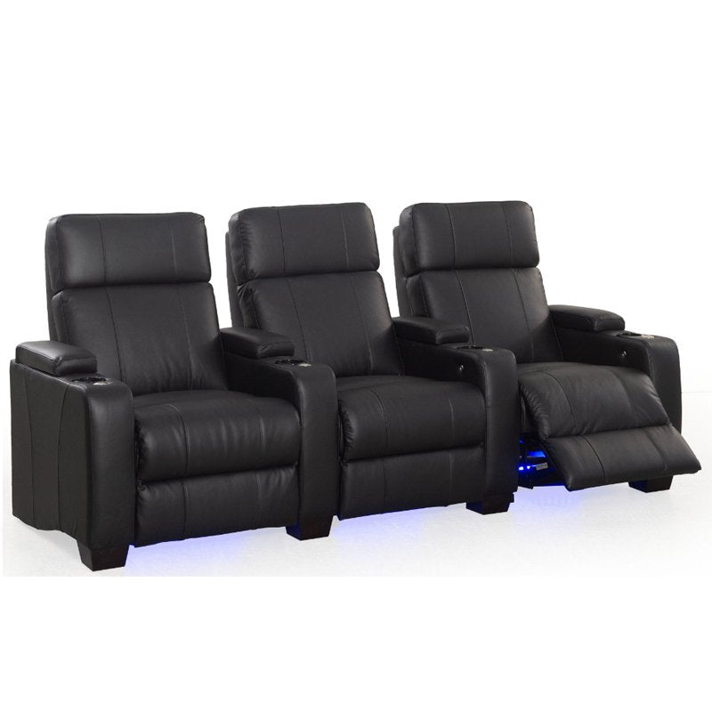 Row One Kingsley Cinema Seating - Premium Home Theater Recliner Chairs for Ultimate Movie Night Experience
