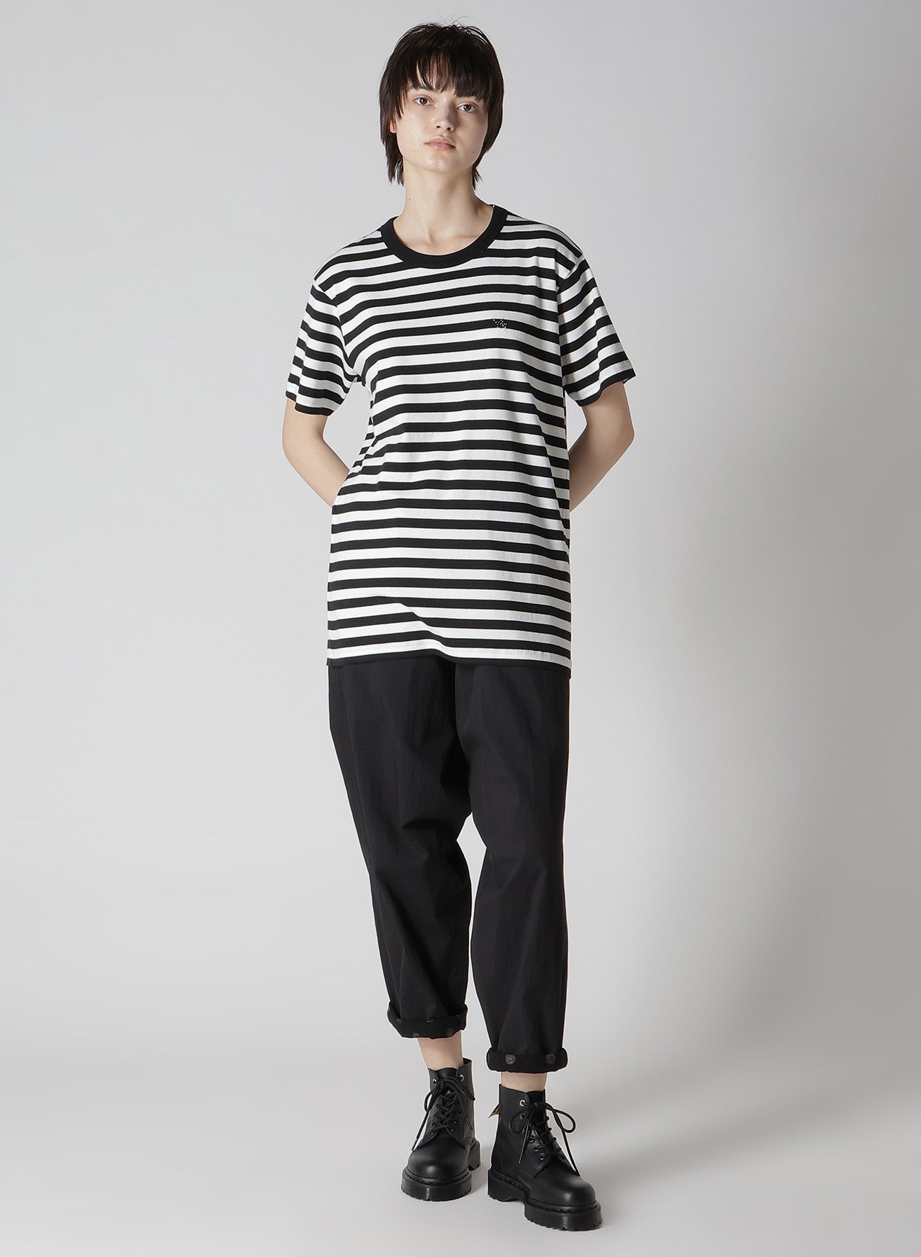 40/2 Stripe Jersey Y's Stitch T-Shirt - Soft Cotton Comfort Fit for Men & Women - Perfect for Casual Wear, Gym & Everyday Outfits