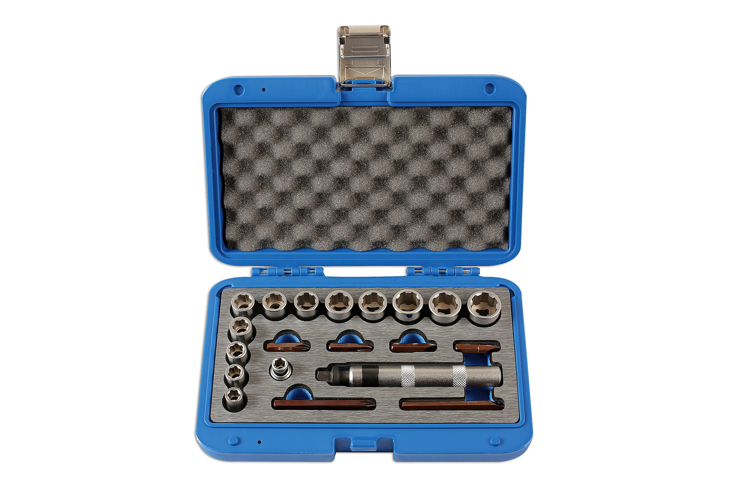 Laser 6219 Damaged Nut and Screw Remover Tool - Extract Stripped, Broken or Rusted Bolts Easily - Perfect for Automotive Repair, Plumbing and DIY Home Maintenance