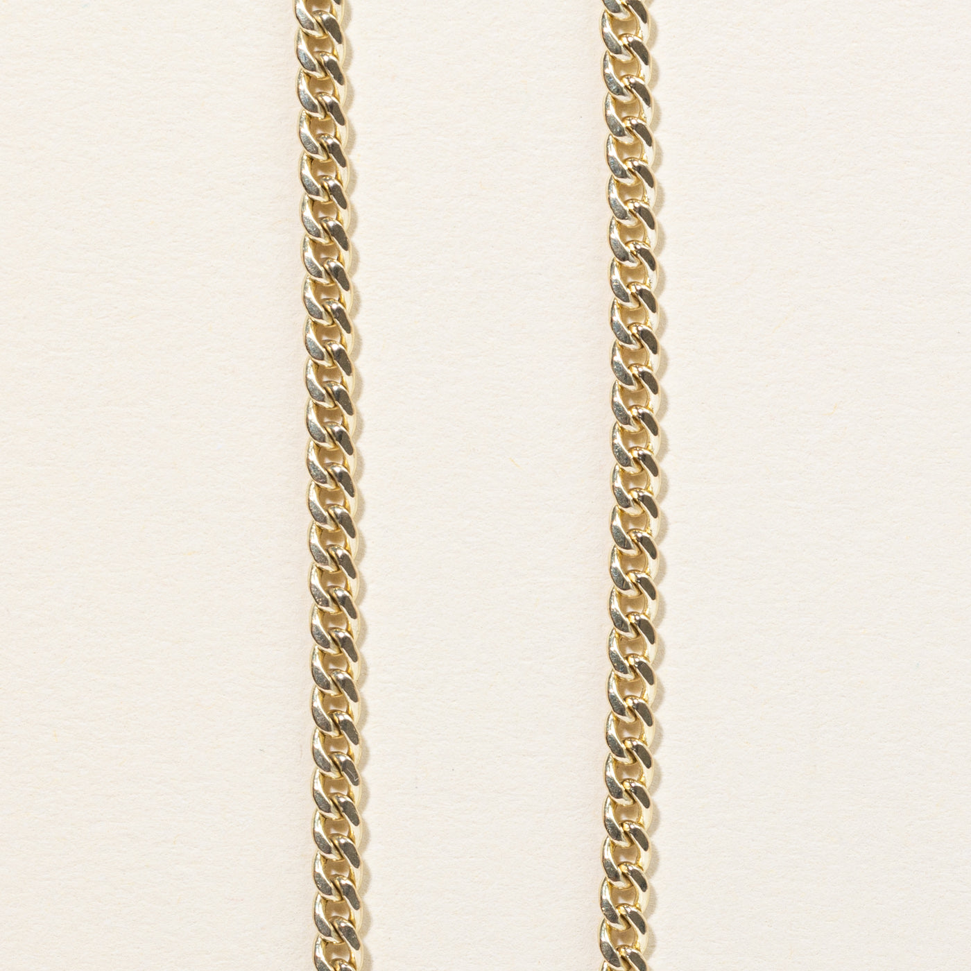10K Yellow Gold Curb Link Chain Necklace - 26 Inch Solid Gold Cuban Link Chain for Men & Women | Perfect for Everyday Wear, Gifts & Special Occasions