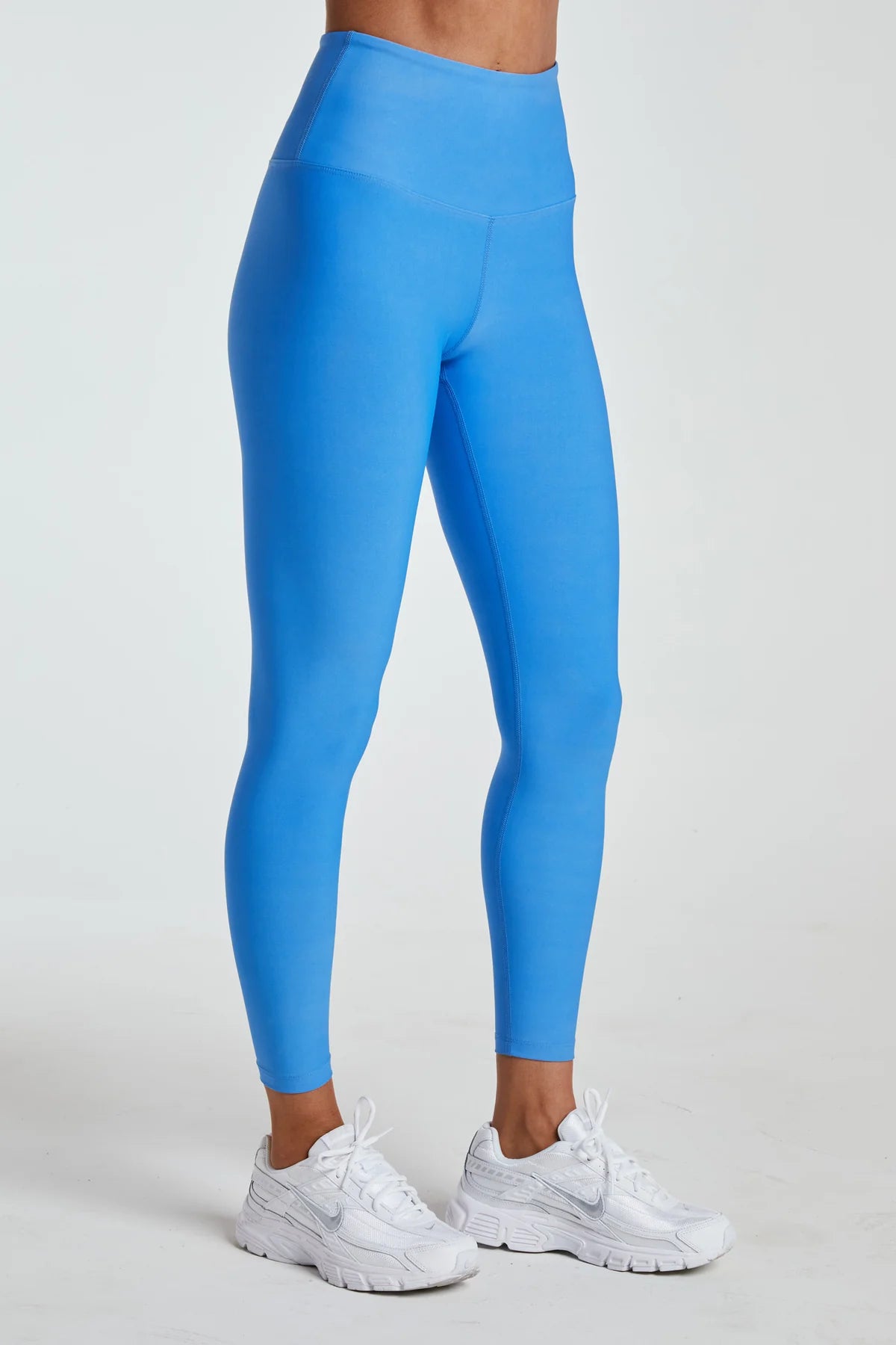 Year Of Ours Recycled High-Rise Leggings - Sport Blue | Eco-Friendly Workout Leggings for Yoga, Running & Gym | Sustainable Activewear for Women