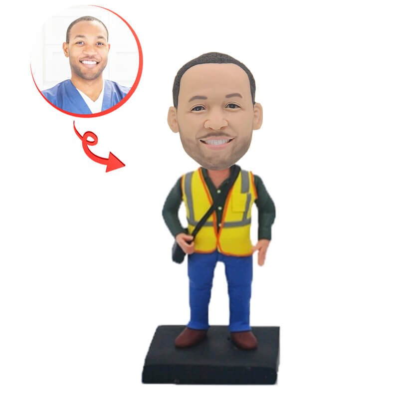 Premium Custom Bobblehead Figurines - Personalized Handmade Collectible Gifts for Weddings, Anniversaries & Special Occasions