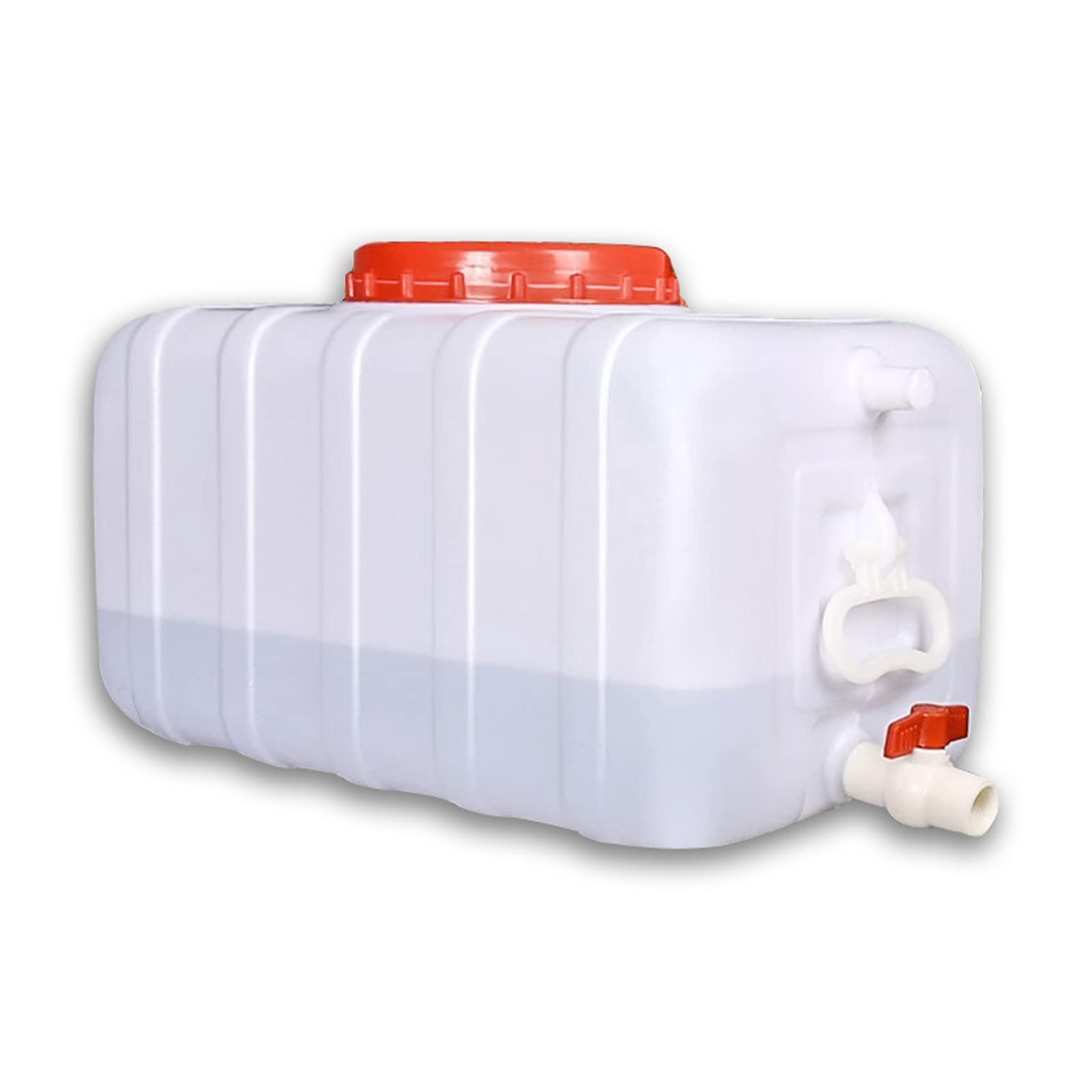 Large Plastic Water Storage Tanks 50L/80L/110L/200L - Emergency Water Container for Camping, Hiking & Outdoor Survival (80L/21 Gallon Capacity) - Durable Portable Water Tank for Home, Farm & Disaster Preparedness