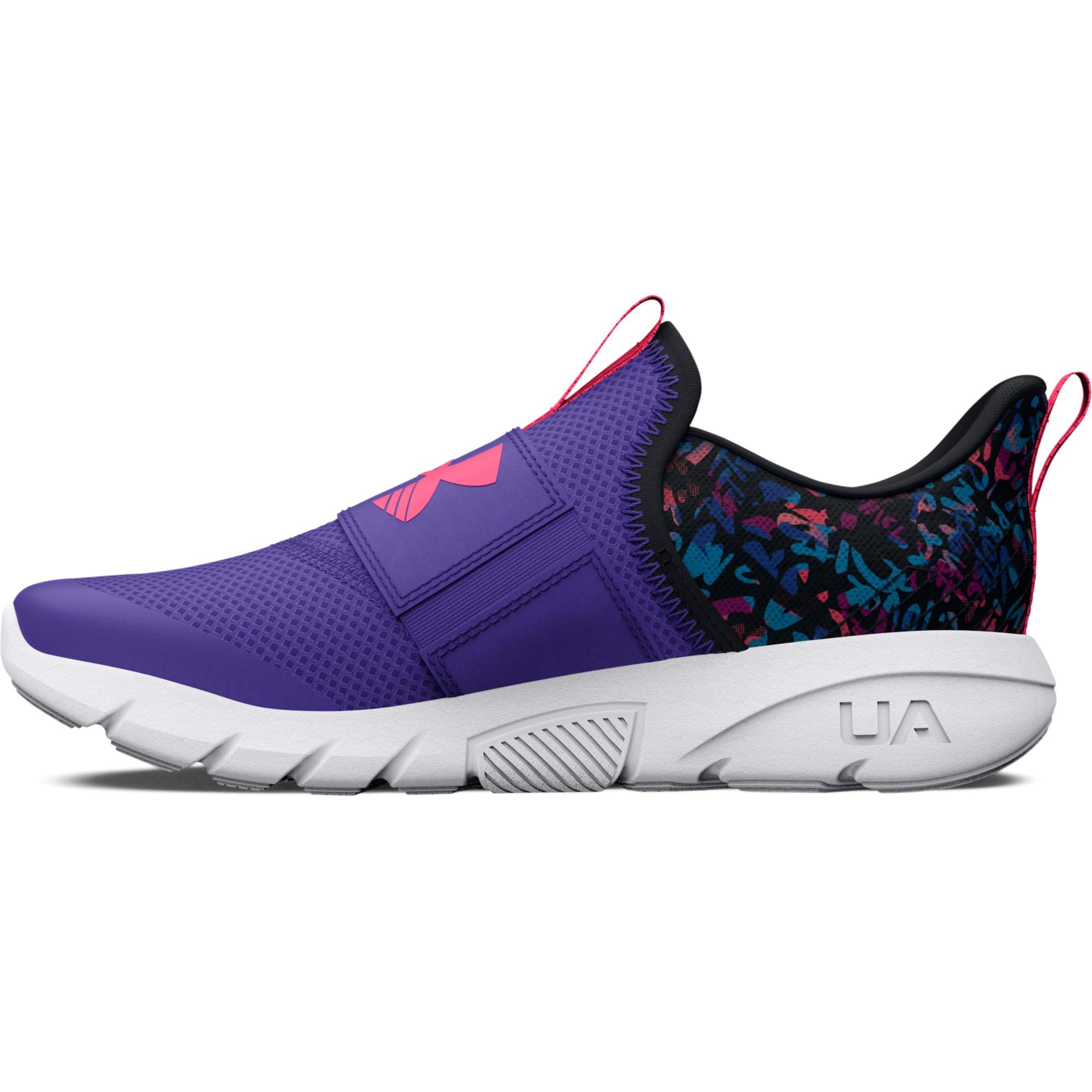 Under Armour Girls Flash Sneakers - Lightweight Running Shoes for Kids, Breathable Mesh & Comfortable Cushioning - Perfect for School, Sports & Daily Activities
