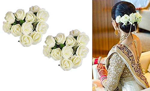 BOXO 24-Piece Wedding Flower Jewelry Pins for Women - Bridal Hair Accessories, Bouquet Pins, Corsage Pins for Weddings, Prom & Special Events
