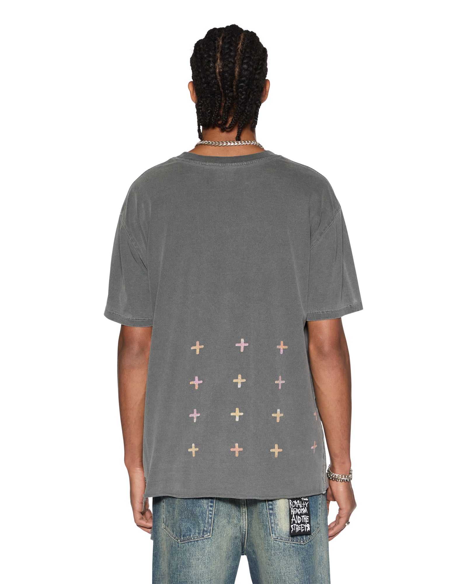 WORLD ORDER BIGGIE SS TEE CHARCOAL - Stylish Graphic T-Shirt for Men | Perfect for Casual Wear, Street Fashion & Everyday Outfits