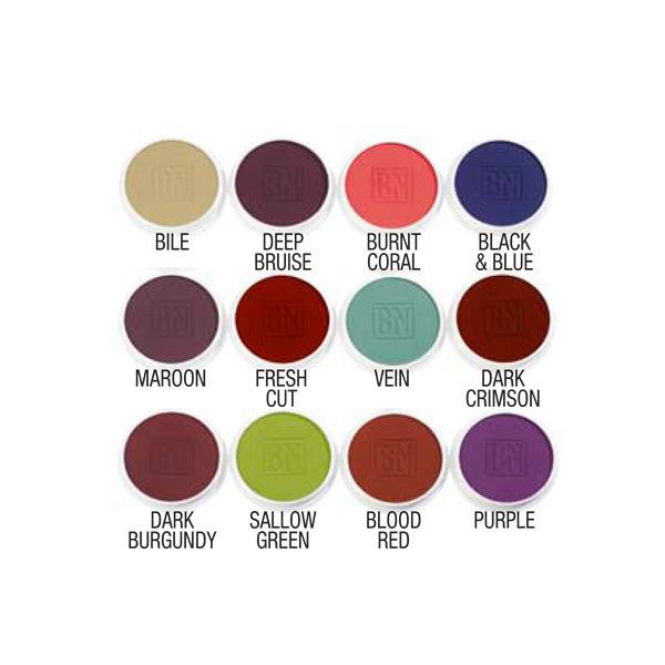 Ben Nye Magicake FX Aqua Color - Professional Water-Activated Cake Makeup for Special Effects, Halloween & Theatrical Makeup - Perfect for Cosplay, Face Painting & SFX Artists