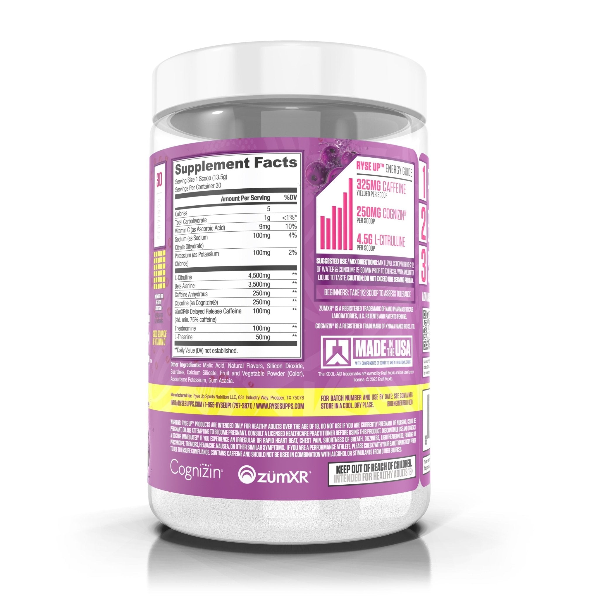 Ryse Loaded Pre-Workout Supplement - 24593770 | Boost Energy, Focus & Performance for Gym & Fitness Training