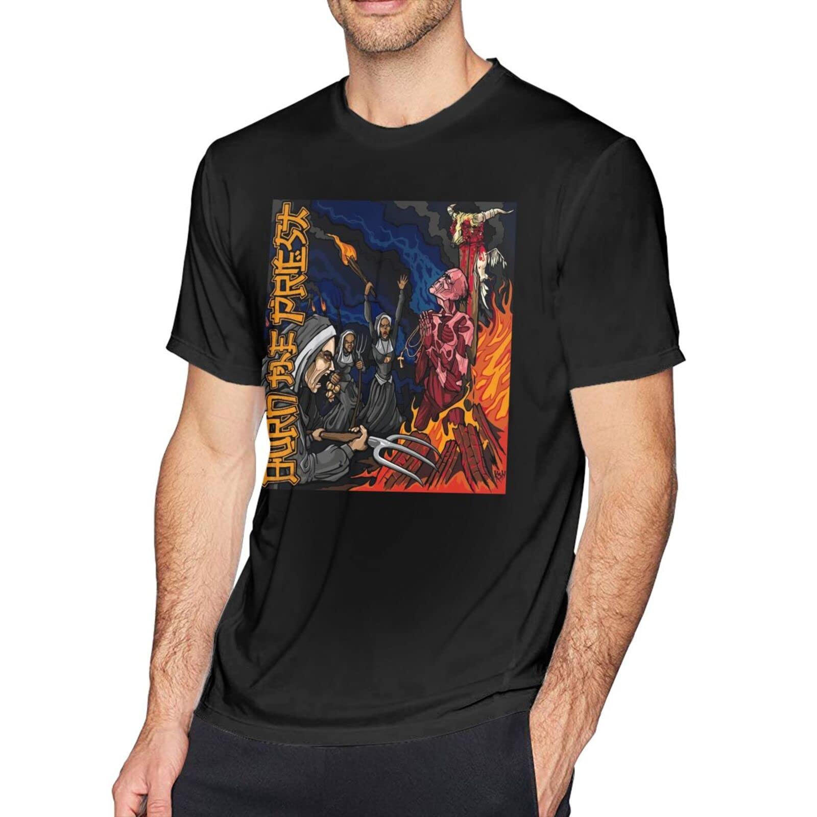 Custom Men's Crewneck Short-Sleeve T-Shirts - Soft Cotton Casual Tees for Everyday Wear | Perfect for Gym, Work & Weekend Outfits
