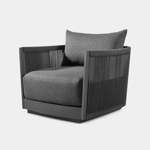 Antigua Outdoor Swivel Lounge Chair - 360° Rotating Patio Furniture with Adjustable Backrest, Weather-Resistant for Poolside, Garden, and Deck Relaxation