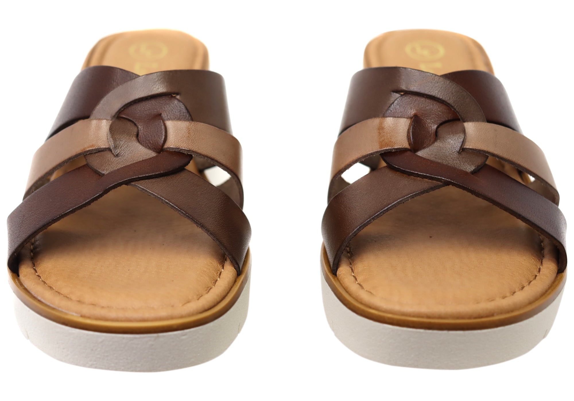 Lola Canales Zena Women's Comfortable Spanish Leather Slides Sandals - Perfect for Beach, Pool, and Summer Casual Outfits