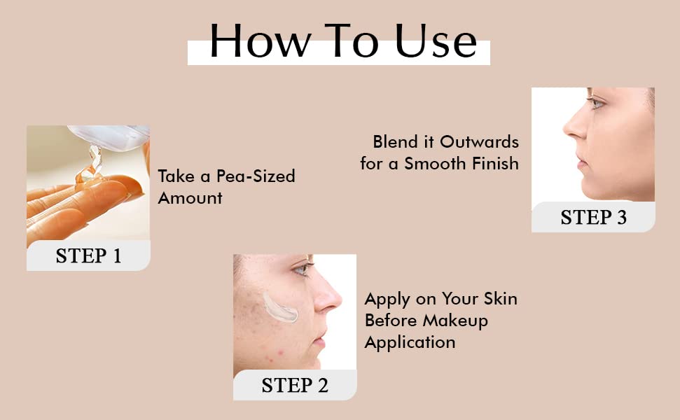 COLORS QUEEN Oil-Free Mattifying Face Primer - Minimizes Pores, Brightens Skin & Reduces Dark Spots | Hydrating Makeup Base for Flawless Foundation Application | Perfect for Daily Wear & Special Occasions