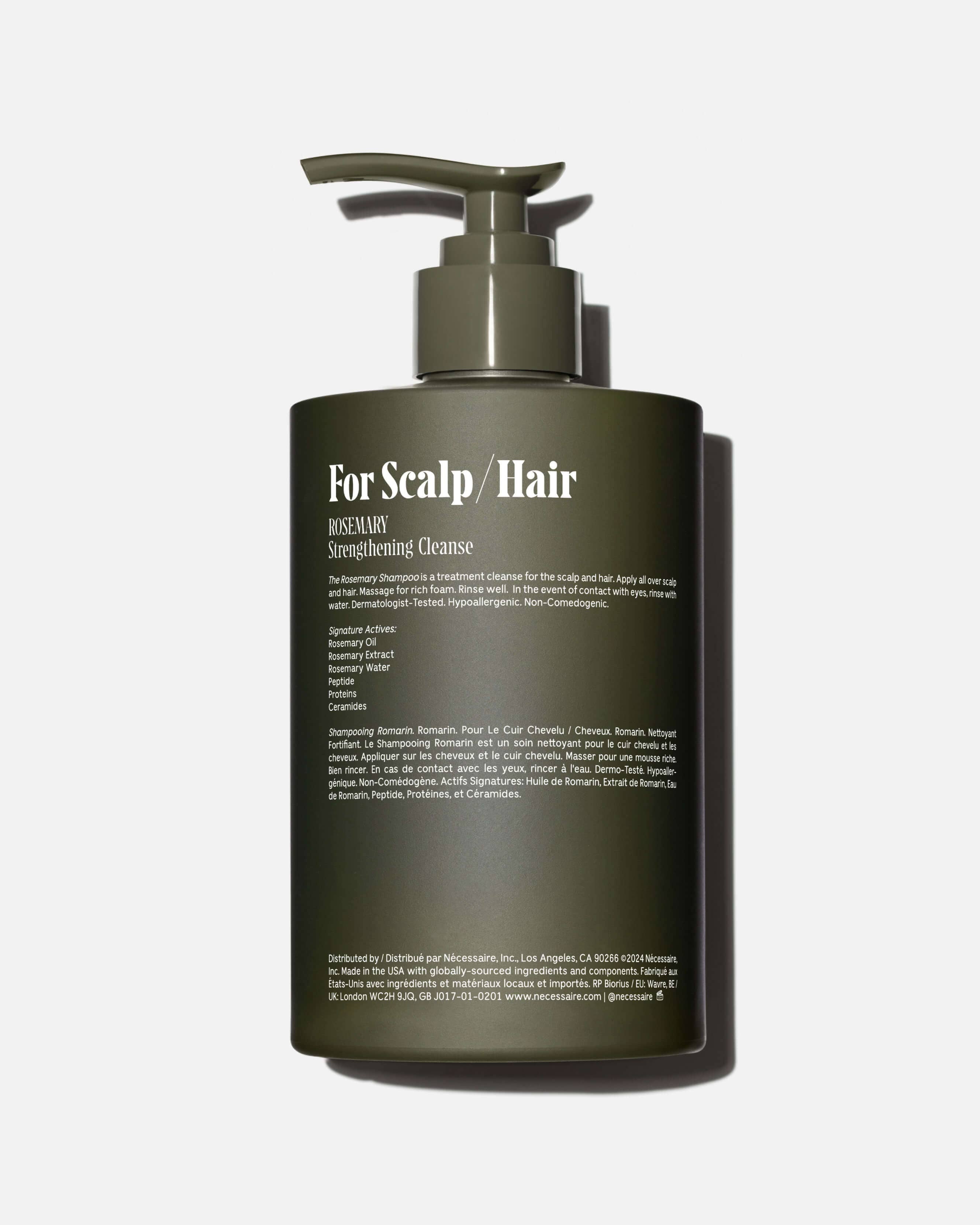 Best Rosemary Shampoo for Hair Growth & Scalp Health - Natural Volumizing & Strengthening Shampoo with Rosemary Oil - Perfect for Dry, Damaged Hair & Thinning Hair Care at Home