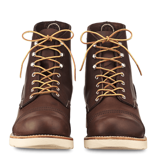 Red Wing Iron Ranger 8088 Men's Boots - Amber Harness Leather, Comfortable & Durable for Work, Hiking & Casual Wear