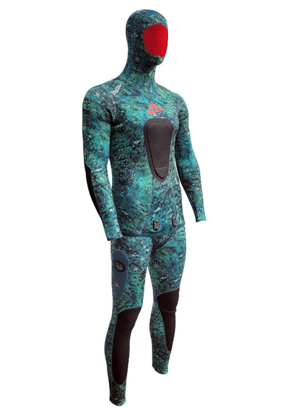 Ocean Hunter Edge 3.5mm Neoprene 2-Piece Wetsuit for Men & Women - Scuba Diving, Snorkeling & Surfing Gear
