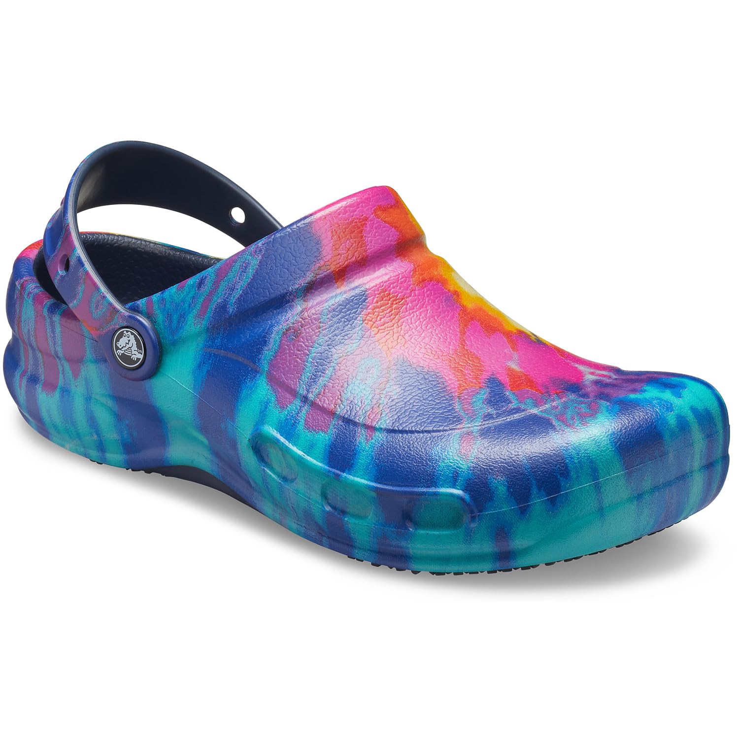 Crocs Unisex-Adult Bistro Graphic Slip-Resistant Work Clogs - Comfortable Non-Slip Shoes for Restaurant, Healthcare & Kitchen Workers