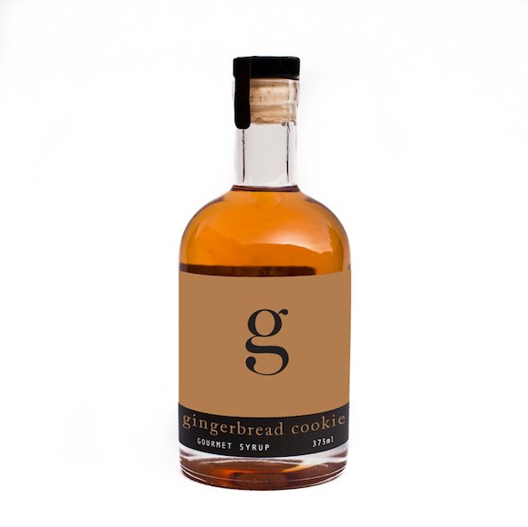 Gourmet Gingerbread Cookie Syrup - Premium Baking & Dessert Topping for Coffee, Pancakes, and Holiday Treats