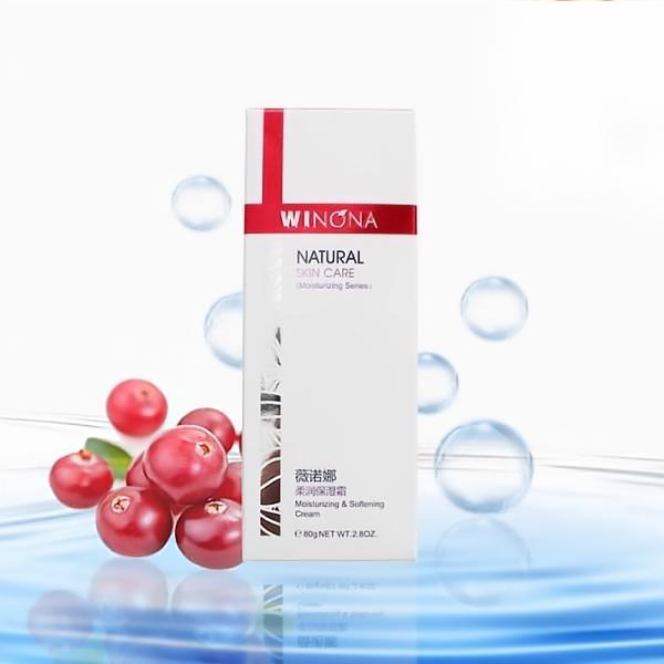 WINONA Moisturizing Softening Cream for Dry Skin - Hydrating Face Cream with Natural Ingredients | Perfect for Daily Skincare Routine & Nighttime Moisturizing