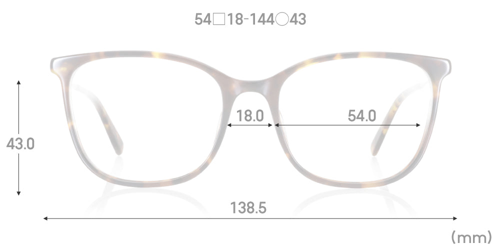 Acetate Slim U013 86 Eyeglasses - Lightweight & Durable Frame for Men & Women - Perfect for Reading, Working & Daily Wear