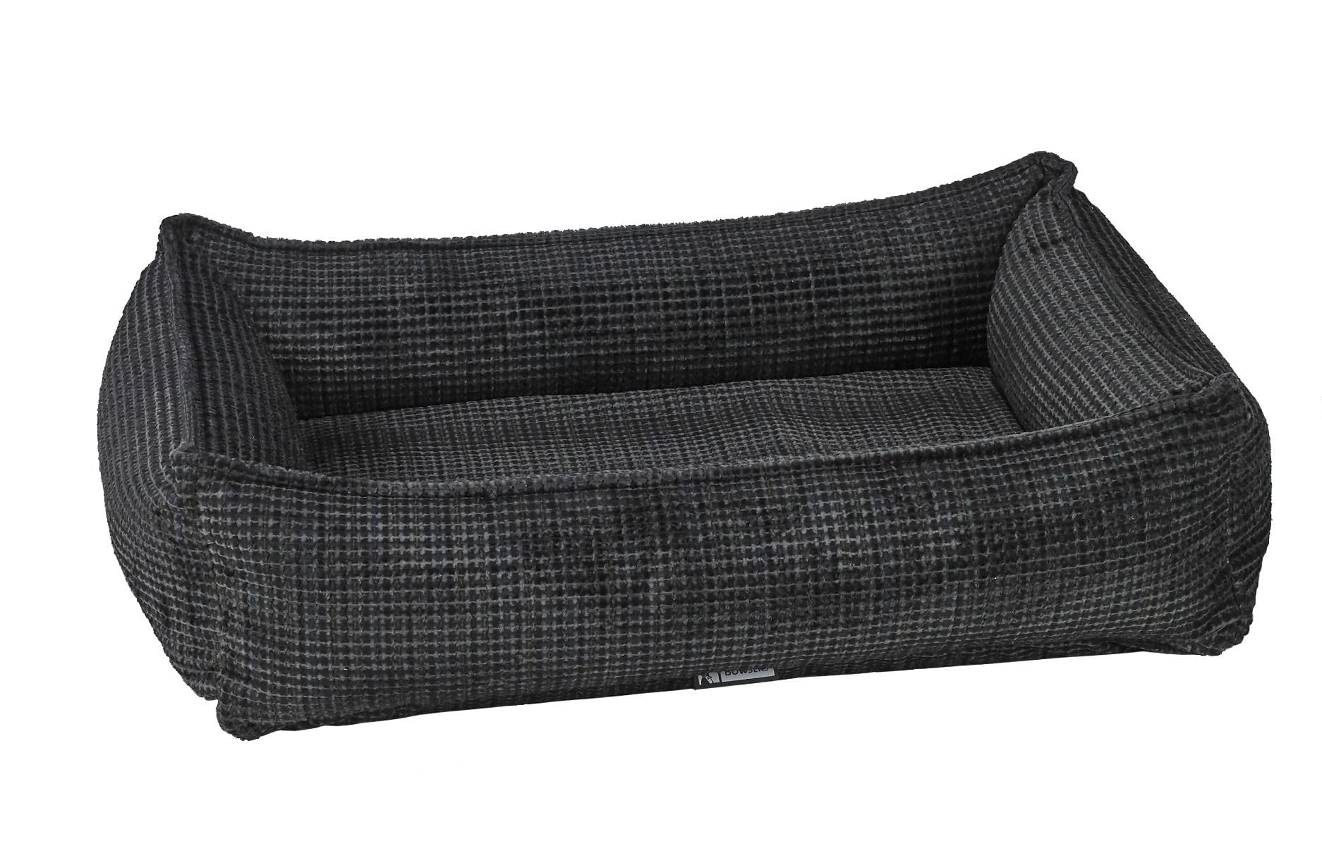 Bowser's Pet Products Urban Lounger Small - Iron Mountain | Cozy Pet Bed for Small Dogs & Cats | Perfect for Apartments, Living Rooms & Bedrooms