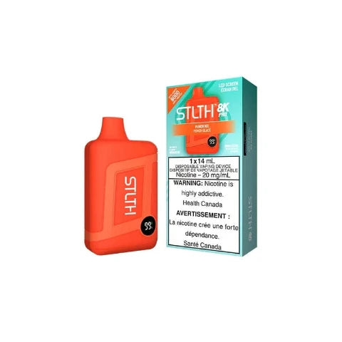STLTH 8K PRO Disposable Vape with LED Display - 8000 Puffs | 5-Pack for Long-Lasting Use | Perfect for Travel, Parties & On-the-Go Vaping (Ontario)