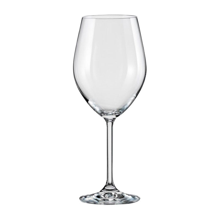 Premium Crystalex 013752 Harmony White Wine Glasses - Set of 24 (8.5 oz Each) - Elegant Stemware for Wine Tasting, Parties & Fine Dining