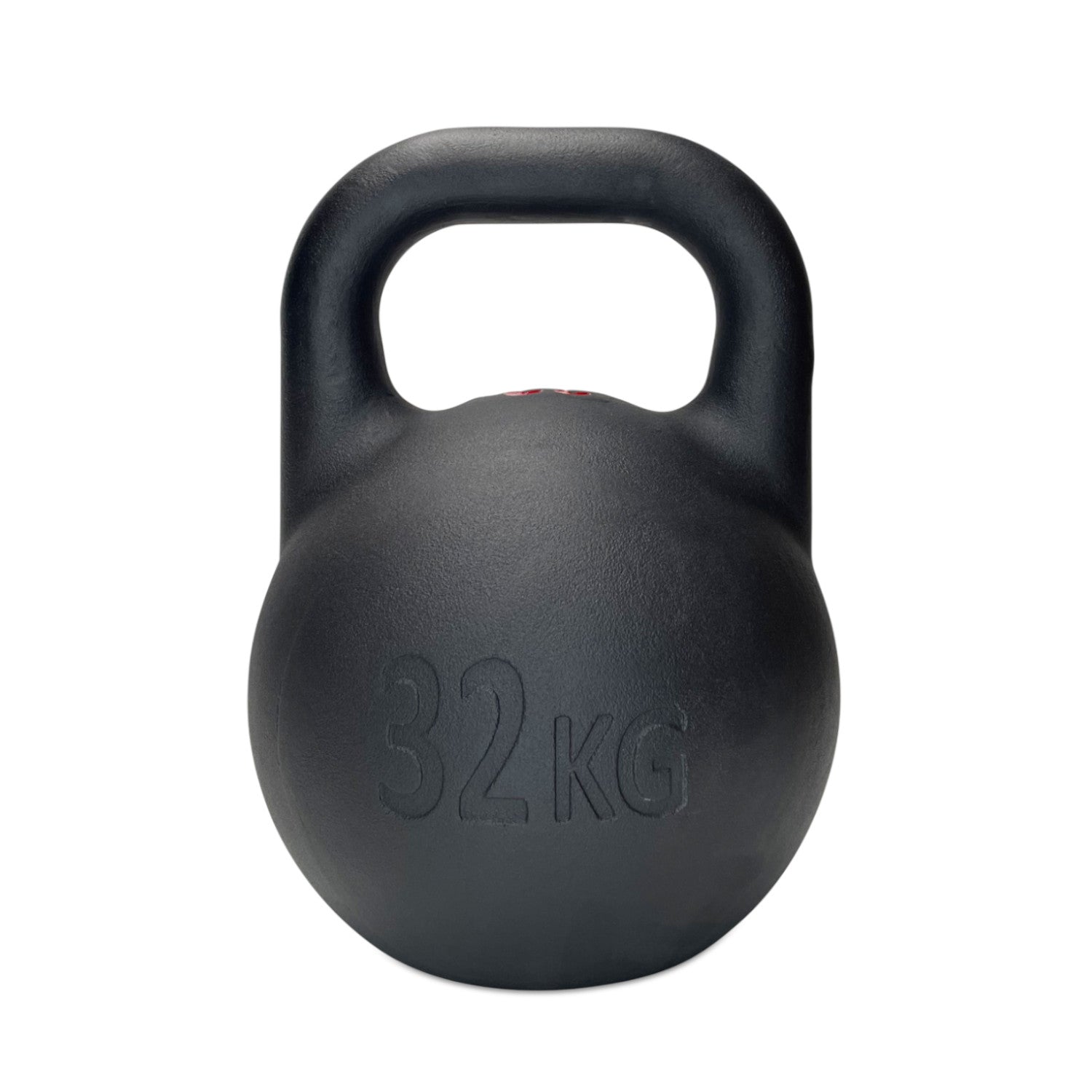 Premium 32KG Competition Kettlebell - Professional Black Cast Iron Weight for CrossFit, Strength Training & Home Gym Workouts