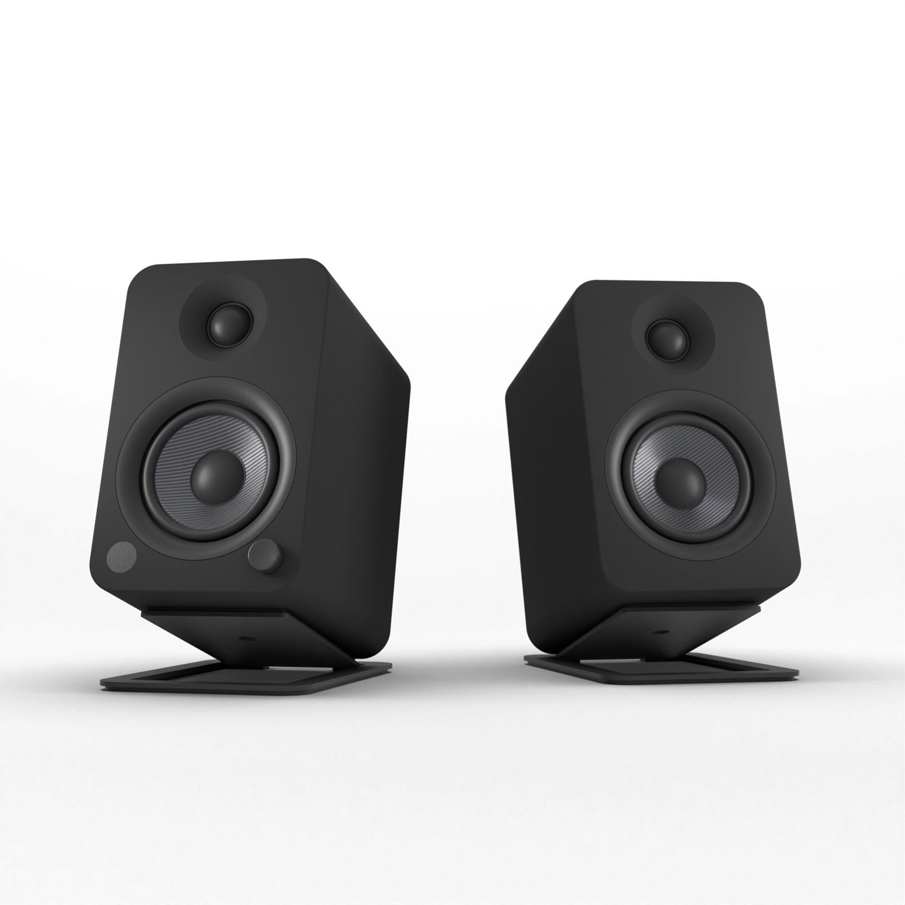 Kanto YU4 Premium Powered Desktop Speakers with Bluetooth 5.0, Phono Preamp - High-Fidelity Audio for Home Office, Gaming & Music Listening