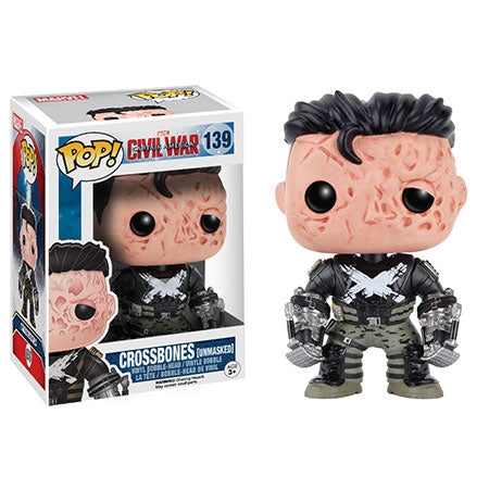 Marvel Captain America Civil War: Crossbones Unmasked Action Figure - Collectible Superhero Toy for Fans & Gift Idea - Perfect for Display, Play & Marvel Collections