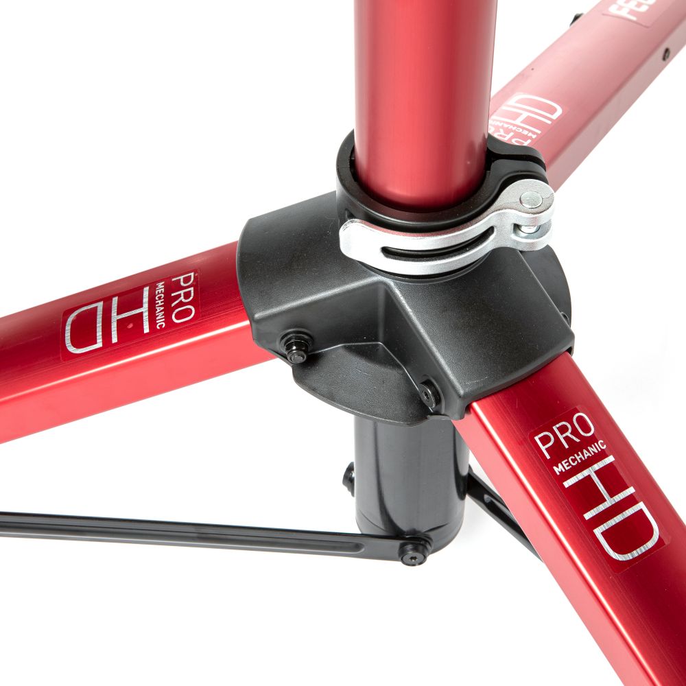 Feedback Sports Pro Mechanic HD Bike Repair Stand - Professional Bicycle Maintenance Stand for Road & Mountain Bikes - Perfect for Home Garage, Bike Shops & Outdoor Tuning
