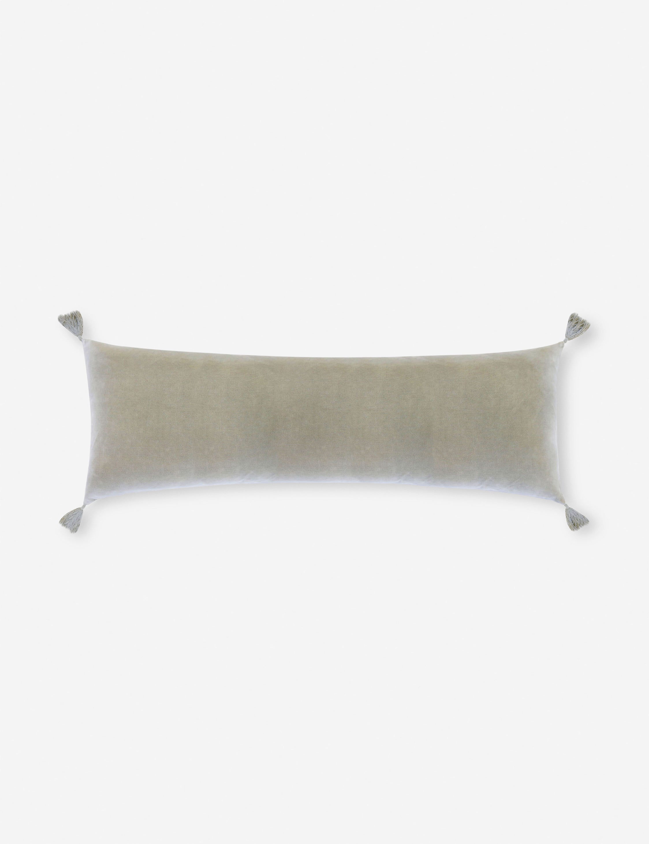 Luxury Bianca Velvet Throw Pillow Covers - Soft Decorative Cushion for Sofa, Bed & Home Decor - Elegant Living Room & Bedroom Accent Pillow by Pom Pom at Home